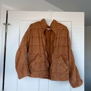 FREE PEOPLE QUILTED DOLMAN JACKET